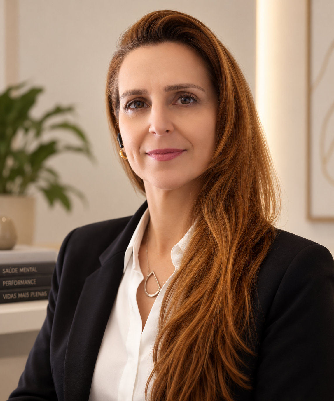 Daniela Herrero, psicóloga, em retrato profissional
